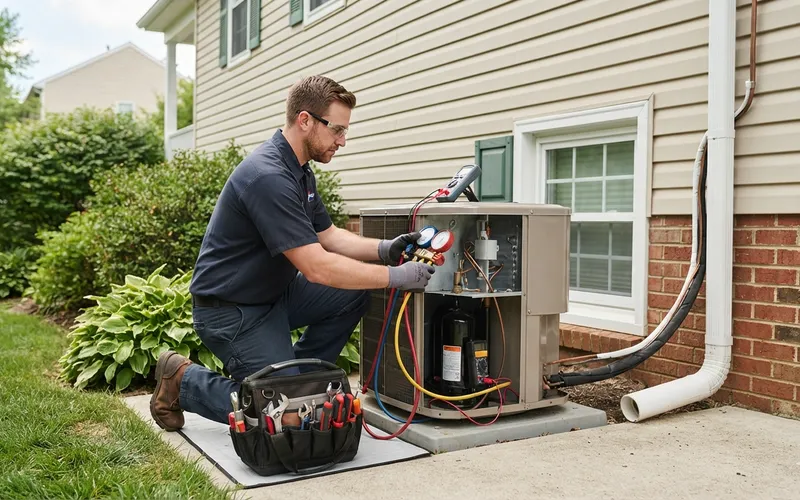HVAC website example