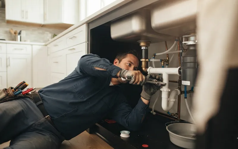 Plumbing website example