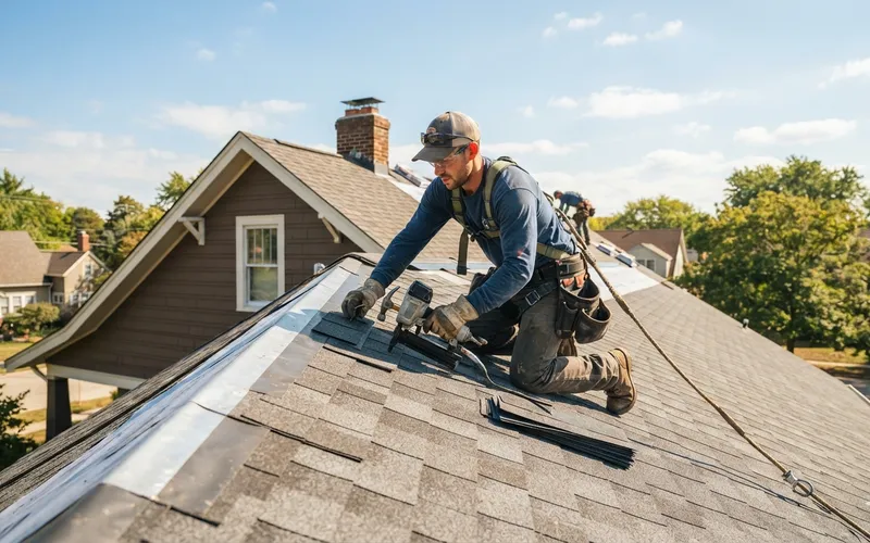 Roofing website example